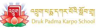 Logo de Druk  Padma Karpo School
