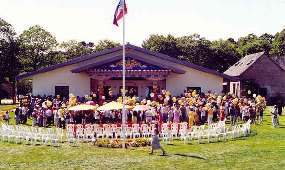 Inauguration of the temple