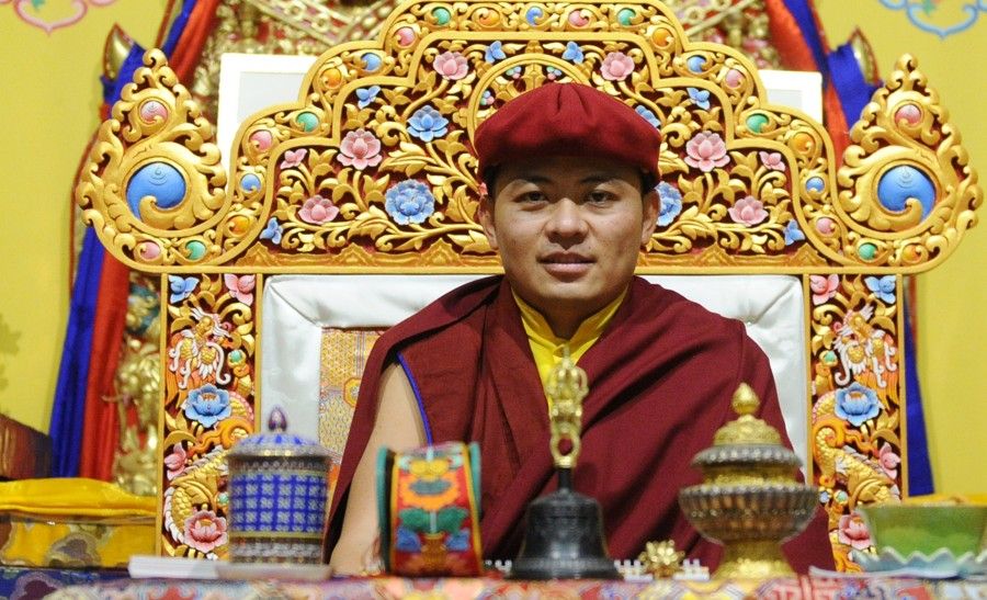 His Eminence Thuksey Rinpoche at Drukpa Plouray