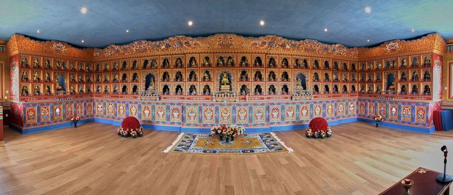 Lama Lhakhang, inside view